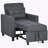 Sleeper Convertible Chair Bed with Adjustable Backrest