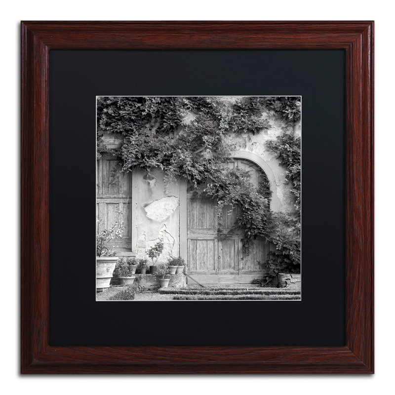 Alan Blaustein, «Tuscany VI», reproduction de photo encadrée, H 16 po x l 16 po x P 0,5 po, Brun, Noir