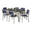 Caspian Outdoor 7 - Piece Dining Set-183840290