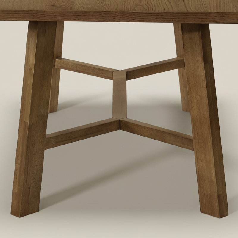 Table de salle à manger Alderon, Brun