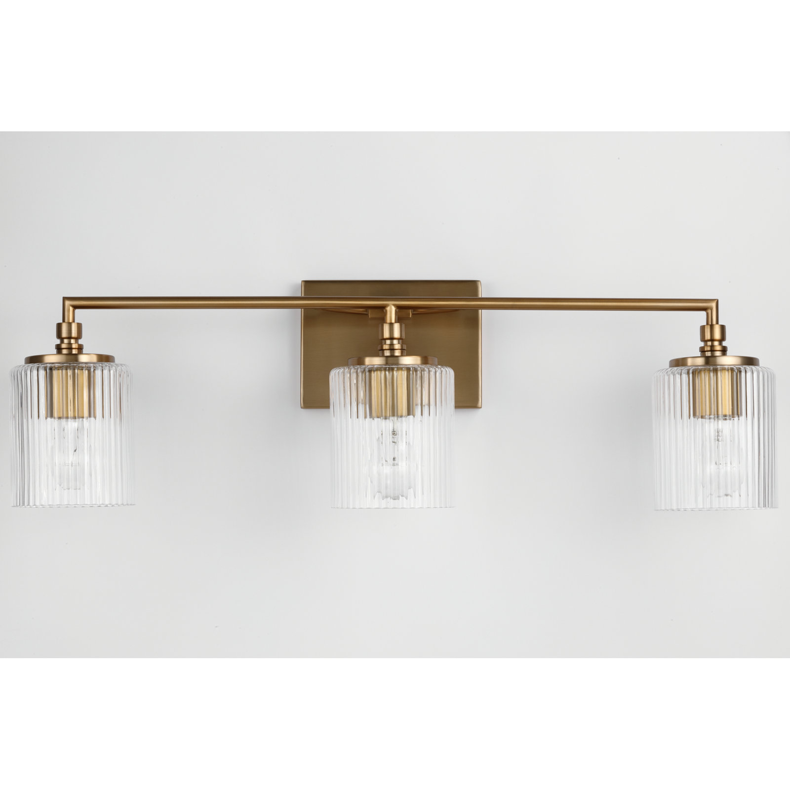 Adalina 3 - Light Dimmable Vanity Light, Satin Brass