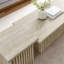 Ensemble de 2 tables basses en faux travertin Render Nesting