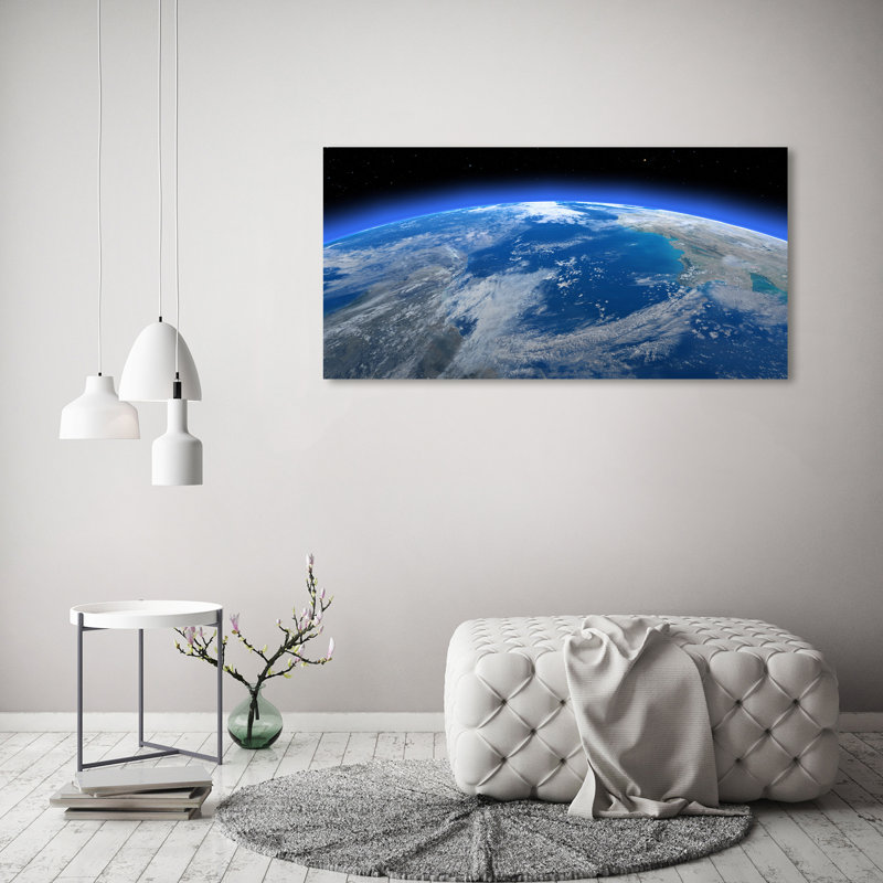 Planet Earth - Wrapped Canvas Print