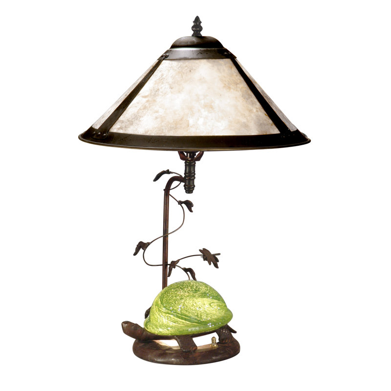 Lampe de table 22,75 po Mica, Vert