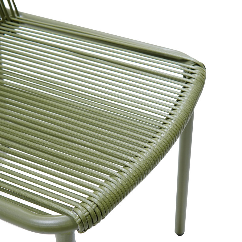 Chaises de salle à manger Zechariah, Vert