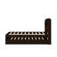 Lit plateforme simple TG avec tête de rangement à DEL, station de charge, lit gigogne et tiroirs-287089242