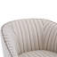 Upholstered Stripe Barrel Chair