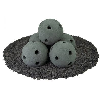 6'' x 6'' Ceramic Fire Pit Accessory