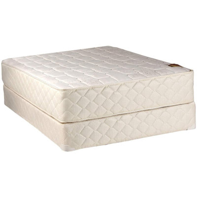 Alwyn Home Romilly Two-Sided Queen 12'' Firm Innerspring Mattress and Box Spring