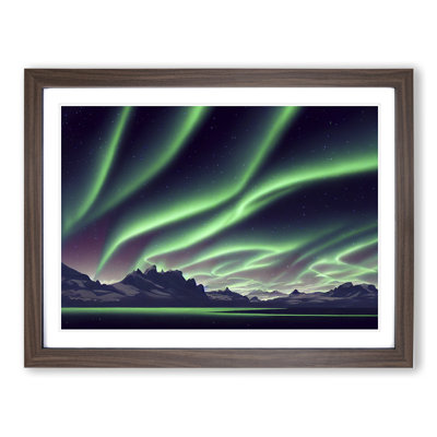 Fabulous Aurora Borealis - Single Picture Frame Print