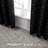 Deconovo Silver Diamond Pattern Curtain Pair-78279285-78279283