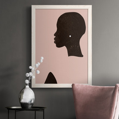 «Pink Silhouette I», reproduction sur toile
