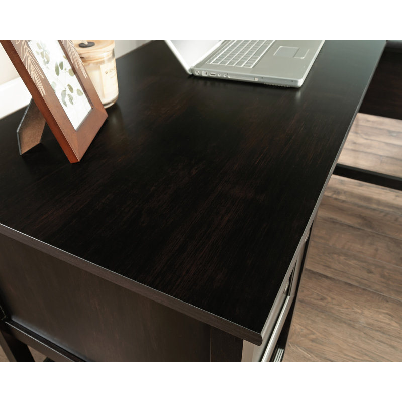 Edge Water L-Desk, Black