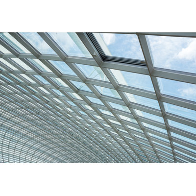 Building Interior - Wrapped Canvas Print