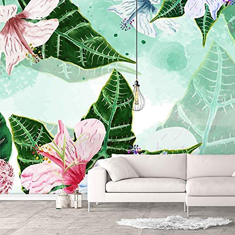 Peel & Stick Floral Border, 100" L x 144" W