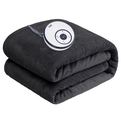 SEALY Flannel Heated Blanket