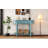 Elegant Retro Console Table With Curved Design And Smooth Glaze For Entryways, Living Rooms And Hallways-1940651353