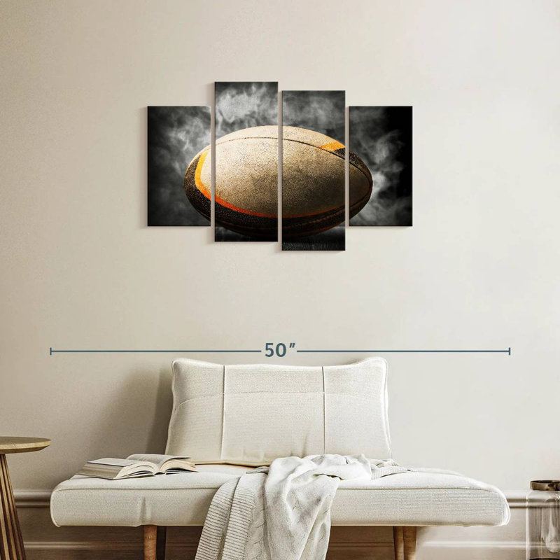 Rugby ball pop Sireci, H 22 po x l 36 po