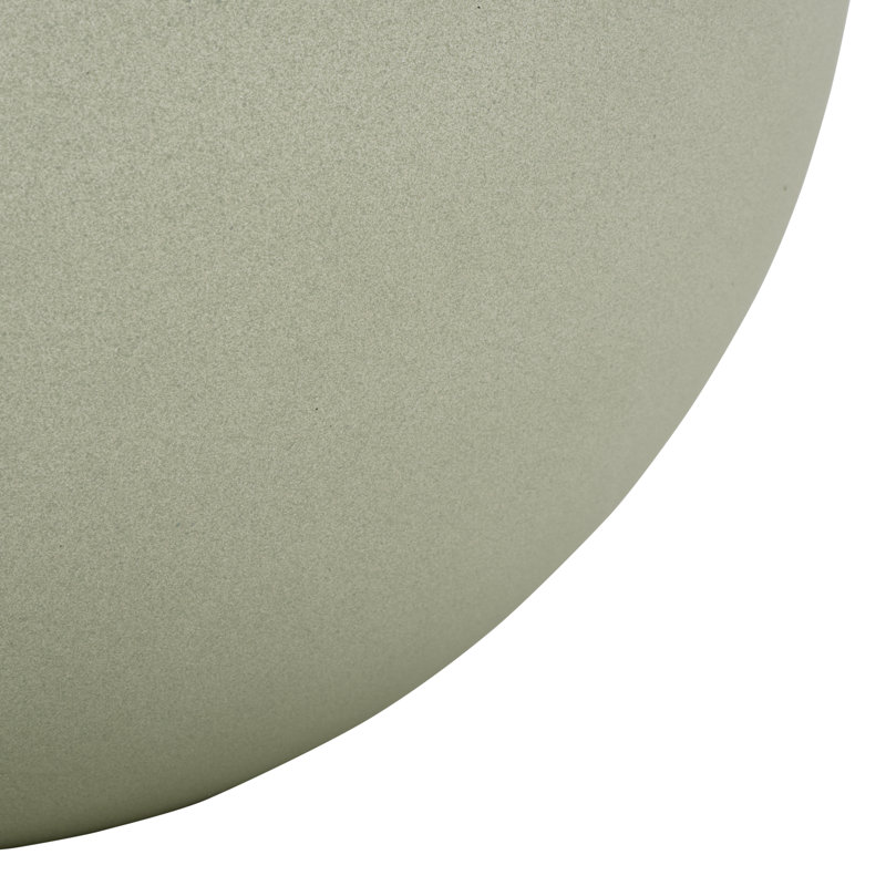 Sedgewickville Handmade Concrete Pot Planter, Sage