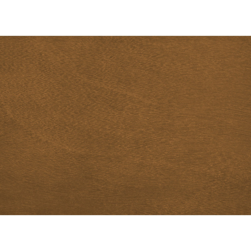 Table d'appoint contemporaine Amare en placage brun, H 24,25 po x l 24 po x P 11,75 po, Brun