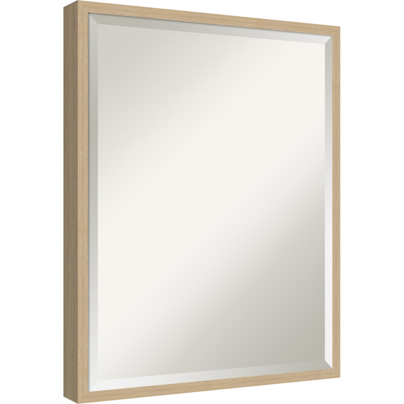 Miroir mural Alberto, L 23,25 po x H 29,25 po, Emery naturel