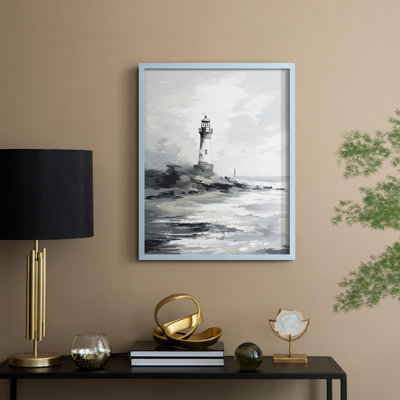 NAUTICAL Series DXXVII Framed Print - Solid Wood