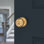 Entry Lifetime (PVD) Satin Brass Round