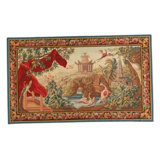 Hand-Knotted High-Quality Brown, Red, and Ivory Area Rug