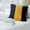 Housse de coussin à rayures los angeles la lin