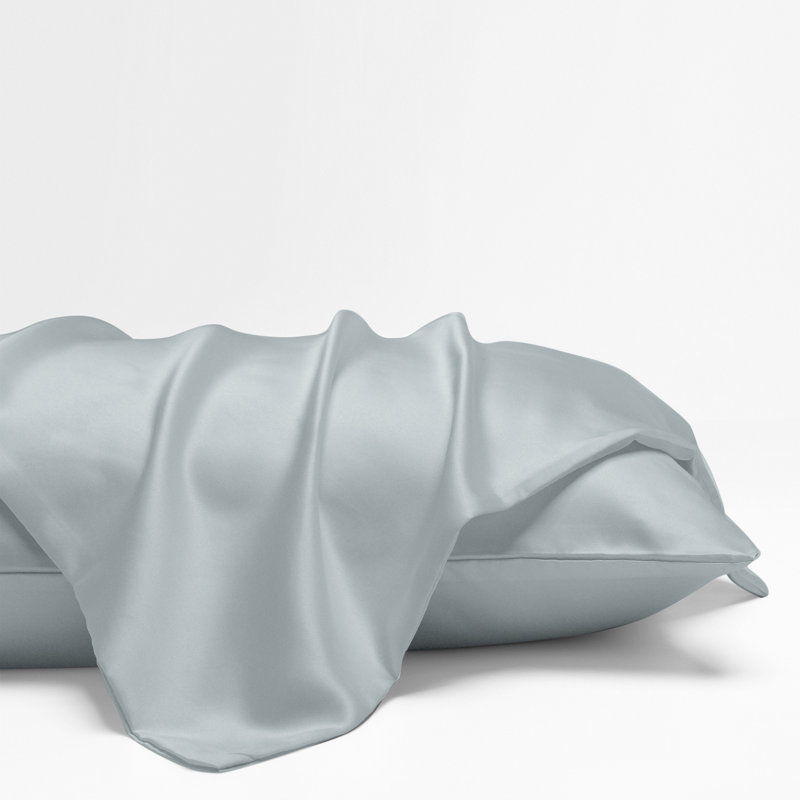  Housse de coussin en microfibre, Standard, Gray