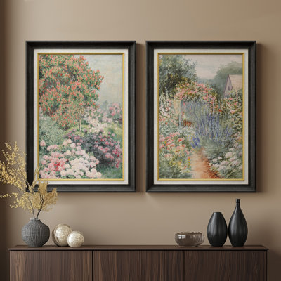 Set of 2 Premium Framed Art Artworks on Premium Canvas with 26"x36" Frame