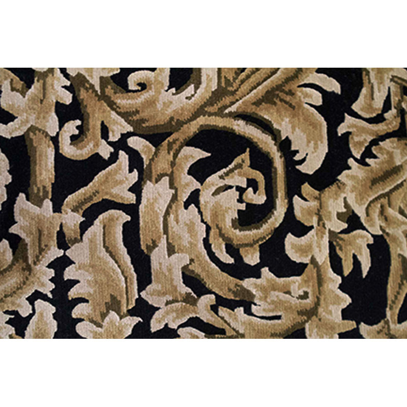 Wool Floral Area Rug