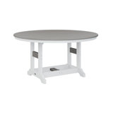 Berlin Gardens Garden Classic Regular Top With White Base Round Counter Height Table