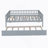 Wood Daybed With Trundle And Fence Guardrails-1104622498-1104622497