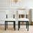 Boucle Upholstered Dining Chairs-895739741