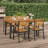 Rectangular Acacia Outdoor Coffee Table-604934808