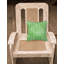  Coussin extérieur géométrique Cirlce on Green-1368634067