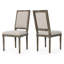 Chaise de salle à manger d'appoint (ensemble de 2)-2032294772