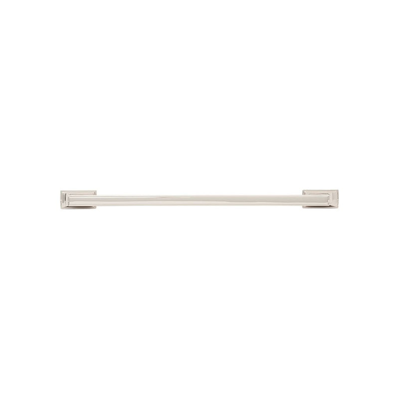 Brownstone Bar / Handle Pull, 8 13/16", Polished Nickel