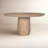 Modi Round Solid Wood Dining Table-1810707923