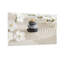 Fashion Zen Stones, sable, ondulations de fleurs blanches-566069297