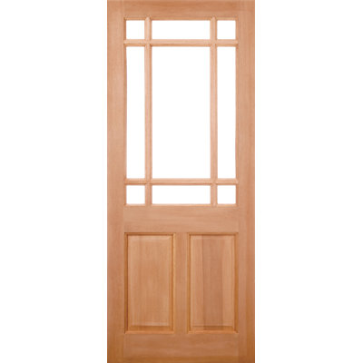 Warwick Unglazed Hardwood External Door