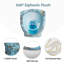 Toilette monobloc Oceanic Blue Gold