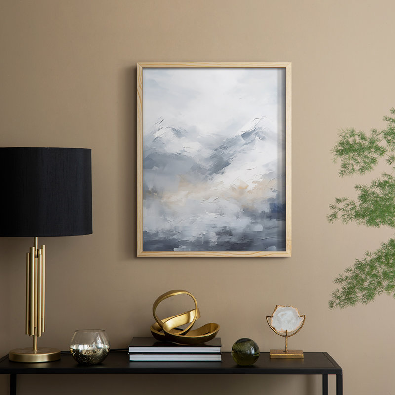 «LANDSCAPES Series CCxxxix», reproduction encadrée - bois massif, H 21 po x l 17 po