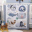 Ensemble de literie pour lit de bébé 4 pièces Nojo Miramar