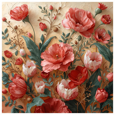 Coussins décoratifs Red Rose