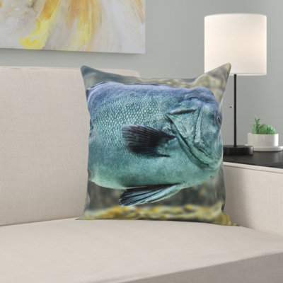 Microsuede Throw Pillow