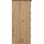 Tetteh 5 Drawer 46Cm W Solid Wood Tallboy