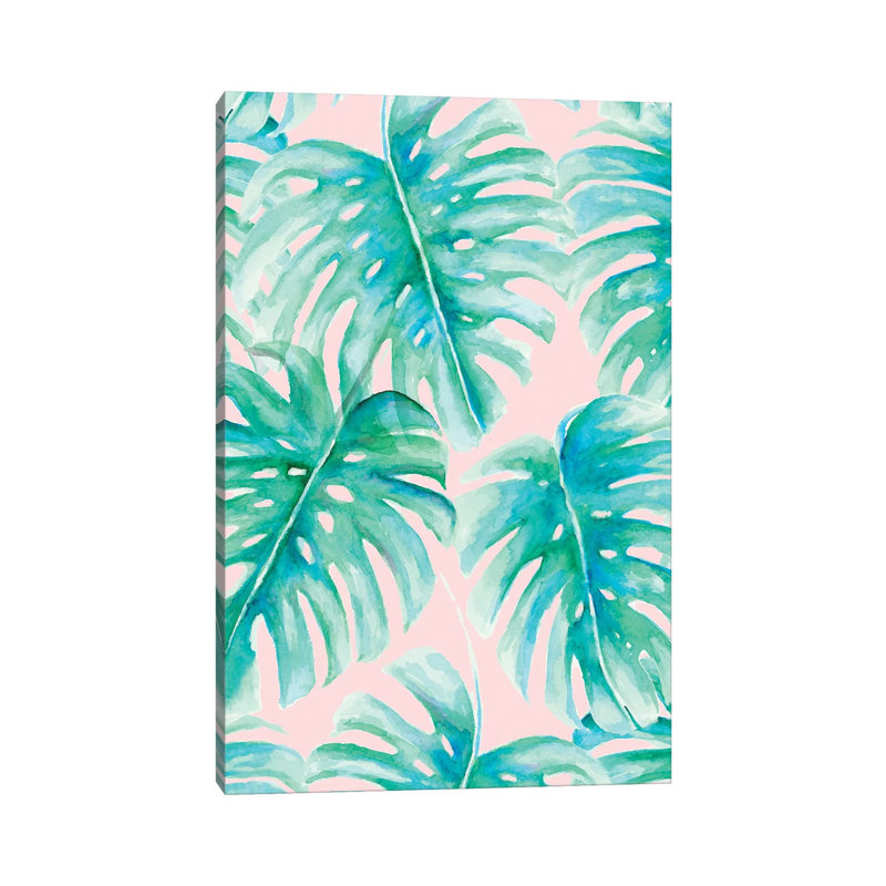 Paradise Palms by Jacqueline Maldonado - Wrapped Canvas Print, 66.04 cm H x 45.72 cm W
