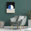 «Bolologia indigo» sur toile par Elena Ristova-95450318